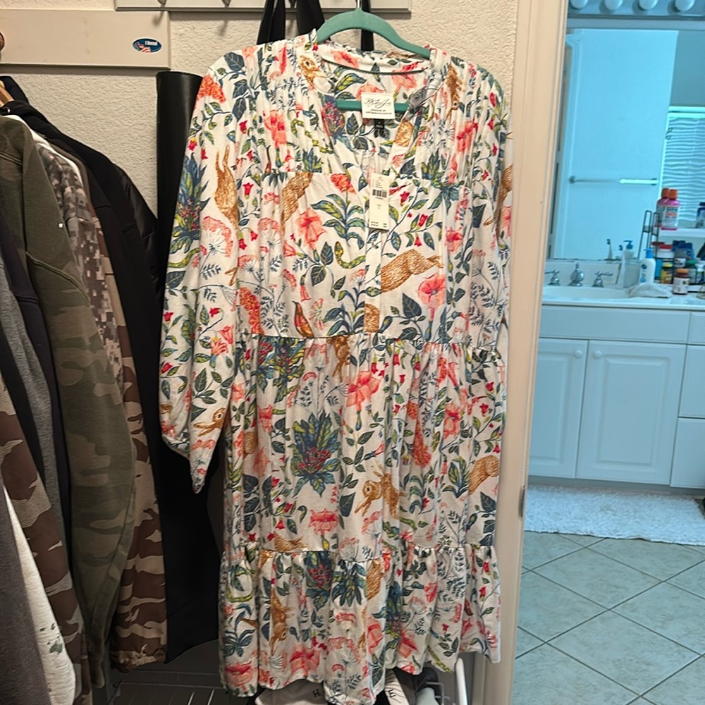 Anthropologie Dress Size L new with tags